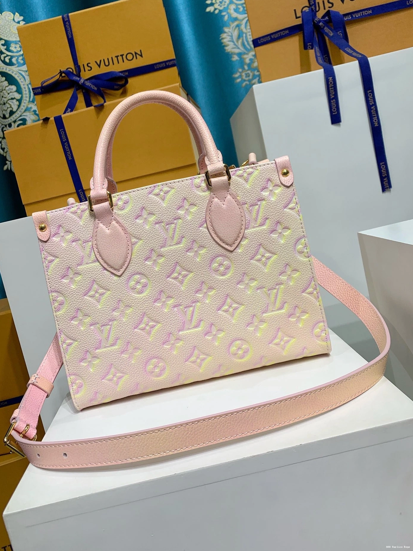Aaa replica ru ONTHEGO VUITTON PM LOUIS 0730